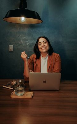 Modern office workspace